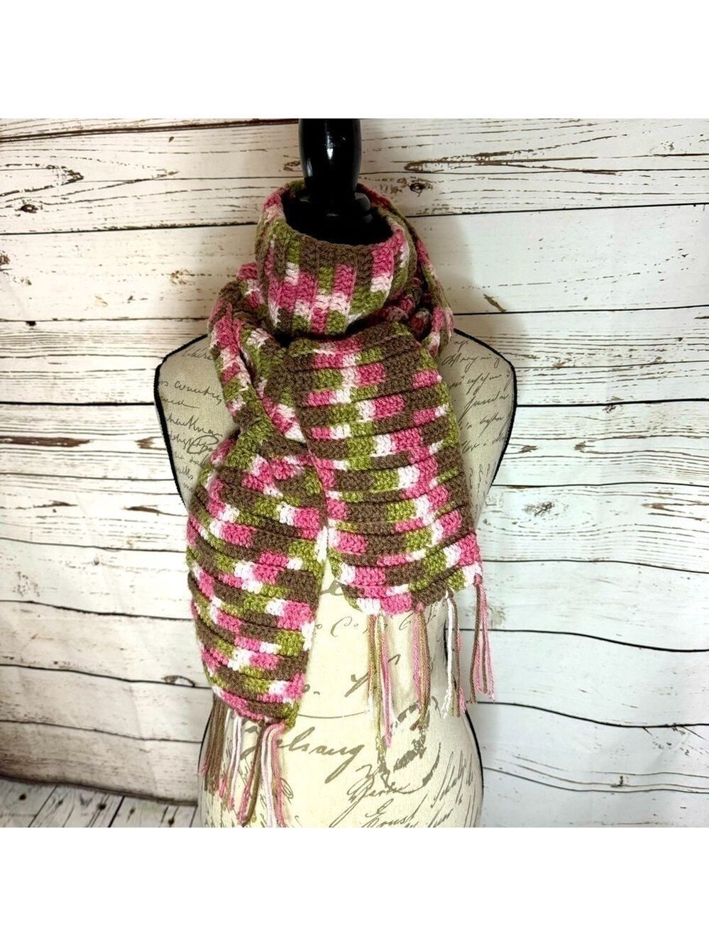 Homemade Knitted Scarf